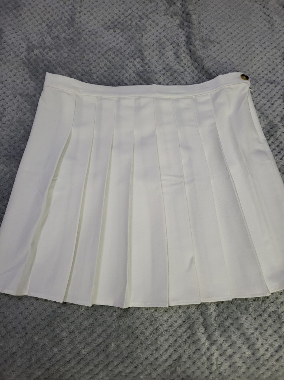 Gb Cream Pleated Skirt‎ xxl